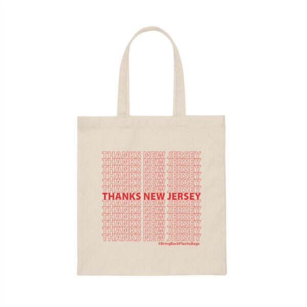 Thanks New Jersey Tote Bag (Red)